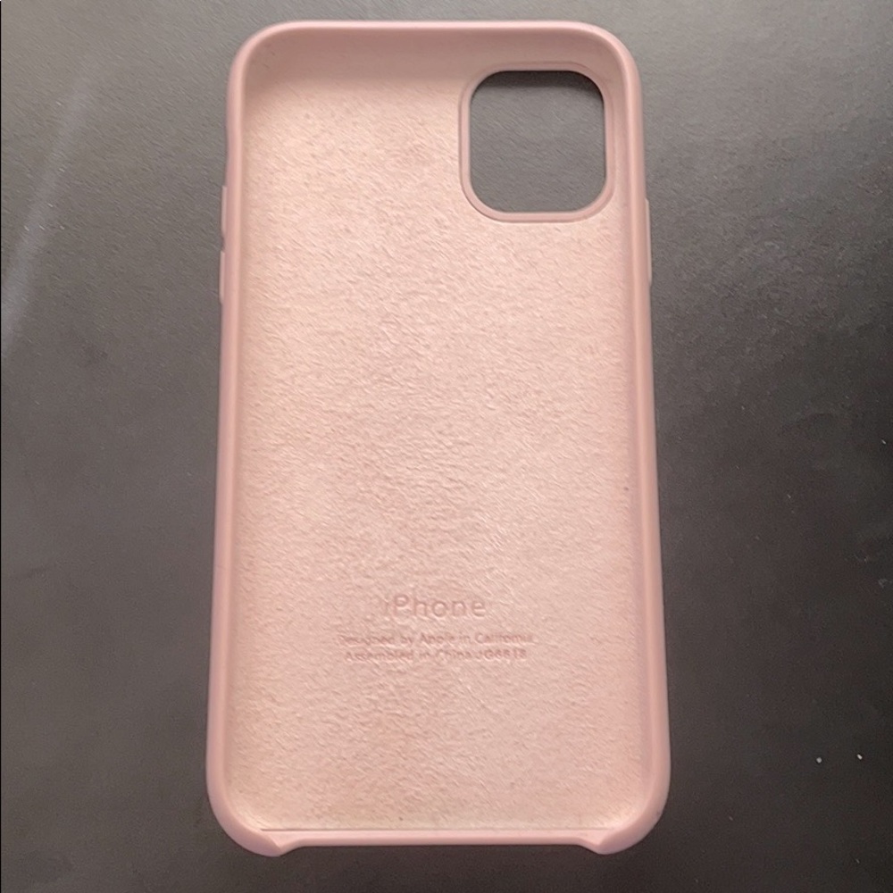 Apple silicone cover for iPhone 11